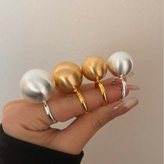 Chunky Ball Statement Ring