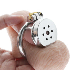CH42 flat plate chastity device for ultimate control