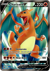 Charizard V Full Art - 153/172 - Brilliant Stars - Holo - Card Cavern