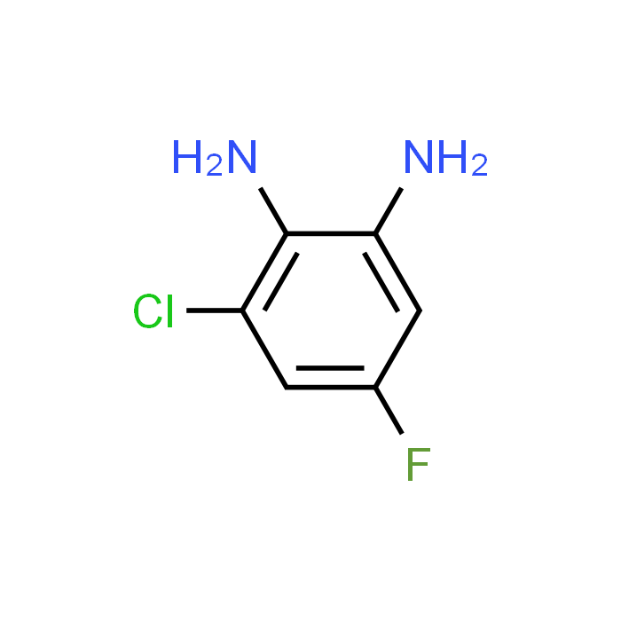 3-Chloro-5-fluorobenzene-1,2-diamine
