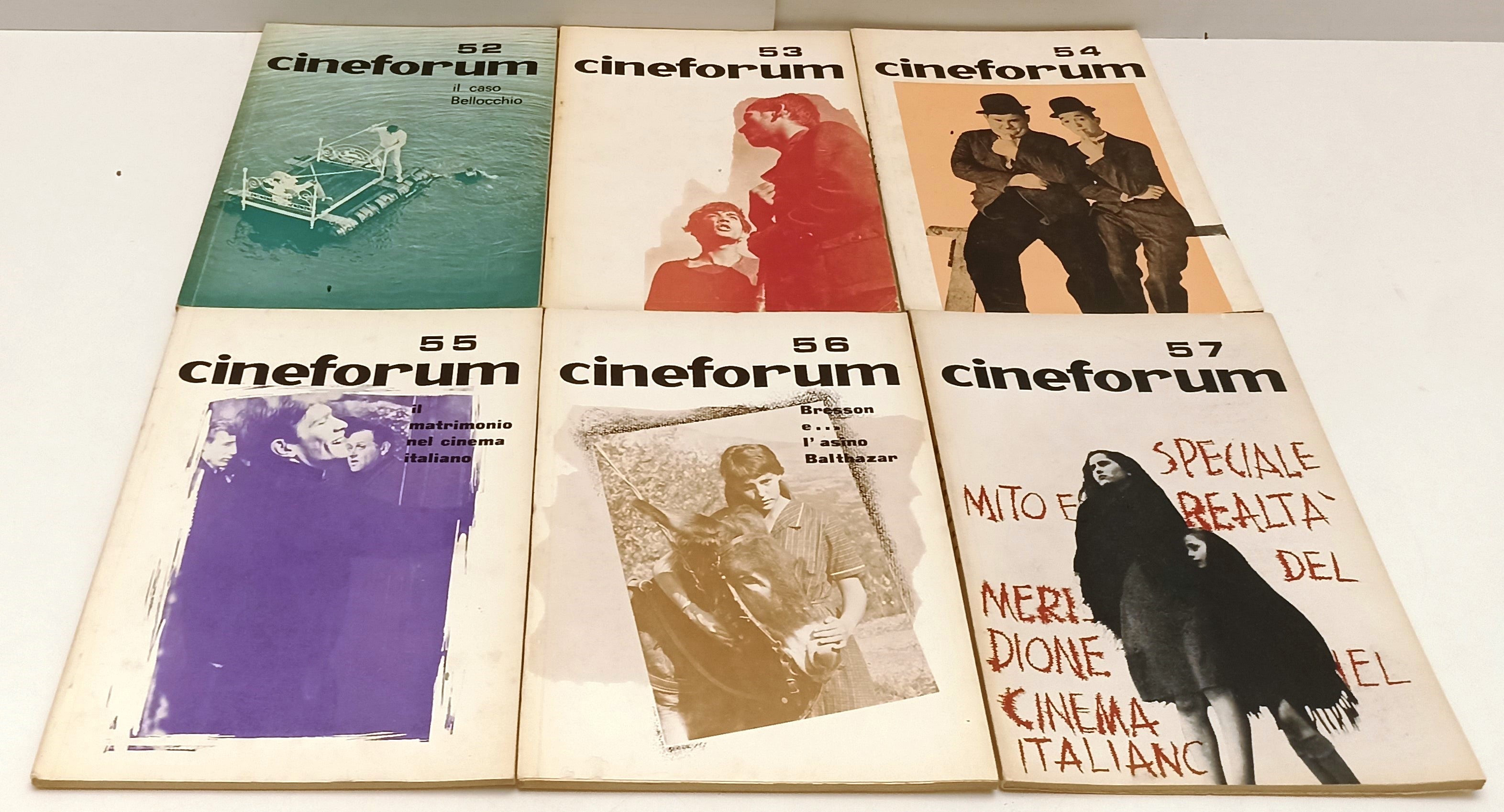 LW- CINEFORUM CINE FORUM LOTTO 1/200 (-19 numeri) - 1961/1980 - B - BLCP65