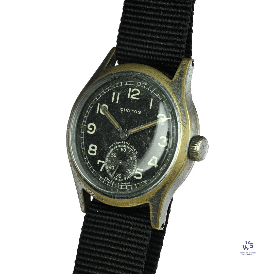 Civitas Military Wristwatch Vintage Watch Specialist