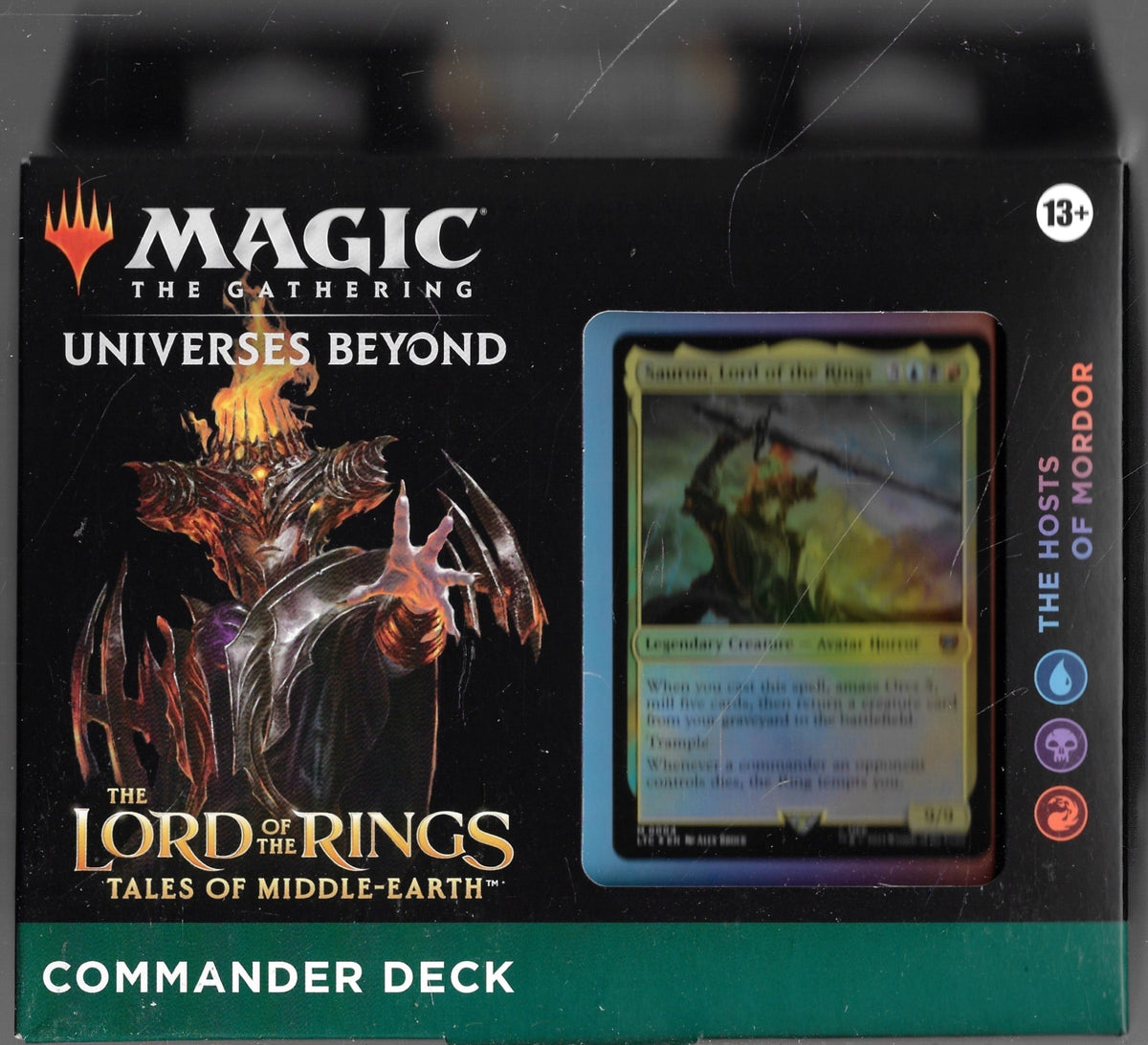 Lord of the Rings Commander Deck Hosts of Mordor - MTG - Magic The Gathering