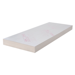 Celotex CW4000 cavity wall insulation board, 85mm thick, featuring a flat, rigid white surface.