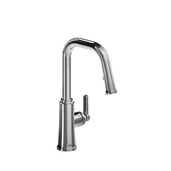 TRATTORIA SQ101 - ROBINET DE CUISINE RÉTRACTABLE AVEC BEC EN U