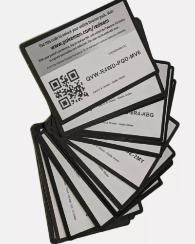 Unused Pokémon TCG Code Cards (30) image 0