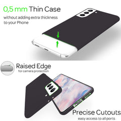 NALIA Ultra-Dünnes Hardcase für Samsung Galaxy S22 Plus Schwarz NALIA SlimFit Hülle