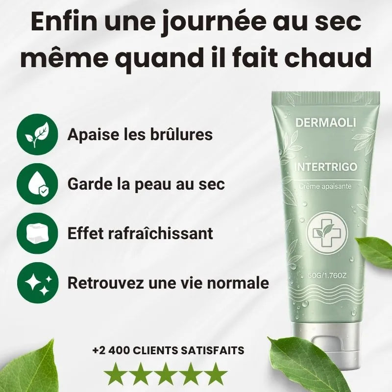 Dermaoli™ | Crème anti-irritation pour plis cutanés