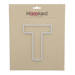 Bokstavramme T - Heklerammer 15 cm - Hoooked Yarn - Garntopia