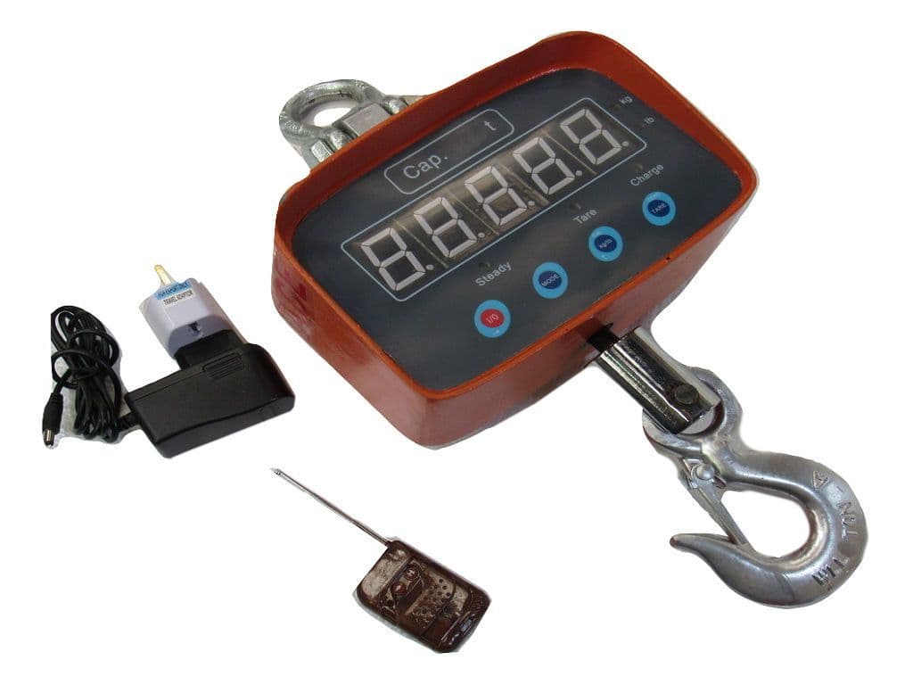Digital Crane Scale 2T (Hanging Hook Hoist Electronic Industrial Ton)