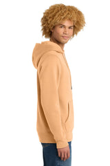 District Dt1101 Perfect Weight Fleece Hoodie - Apricot