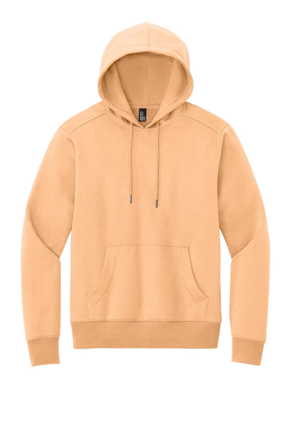 District Dt1101 Perfect Weight Fleece Hoodie - Apricot