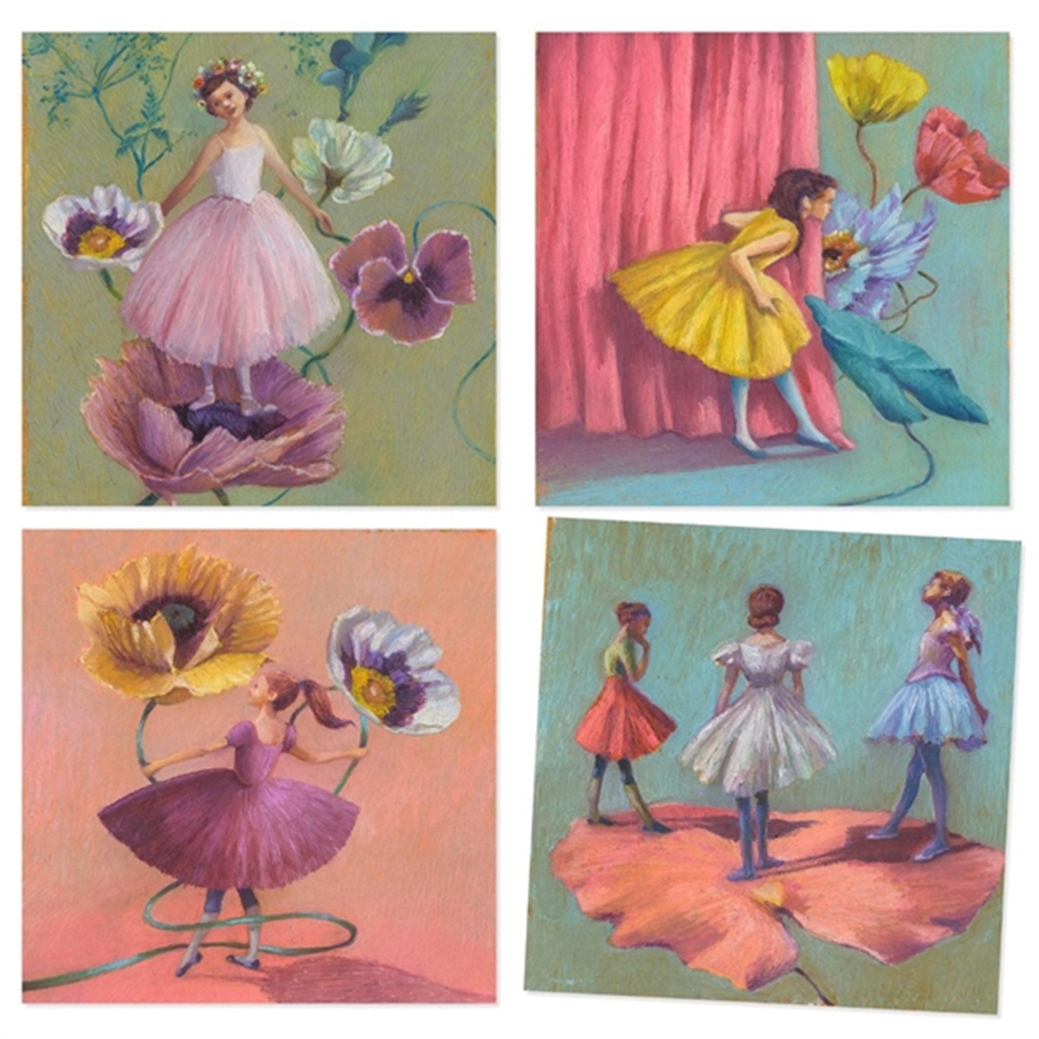 Djeco Farvelæg Ballerina