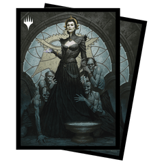 Dominaria United Liliana of the Veil Standard Deck Protector Sleeves (100ct) for Magic: The Gathering - E - 19485 - Ultra PRO - Ultra PRO International