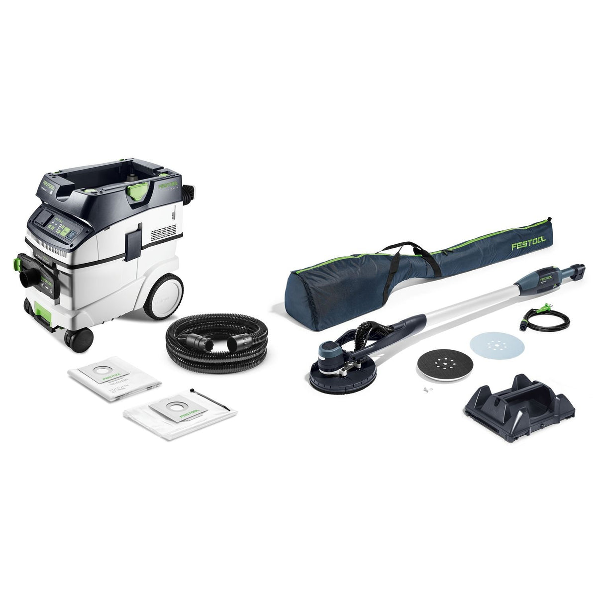 Festool LHS-E 225/CTL 36-Set PLANEX Langnekschuurmachine & stofzuiger - 578417 - - - Mastertools.nl