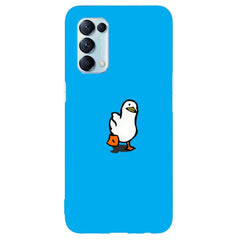 Husa compatibila cu Oppo A16 model Duckduckgo, Silicon, TPU, Viceversa - Viceversa