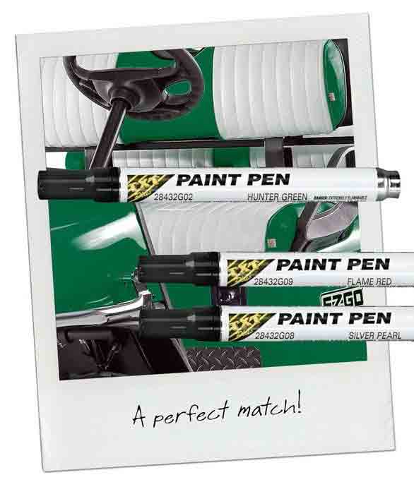 OEM EZGO Electric Blue Paint Pen 608230 For Golf Carts Factory Match Precision Touch Up