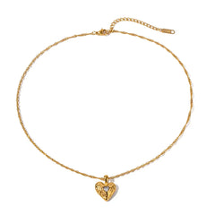 Lava Heart Necklace