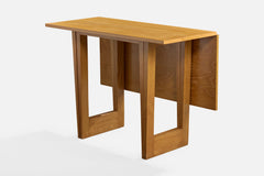 Paul Laszlo, Flip-Top Console, Oak, USA, 1950s