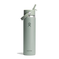 Hydro Flask Tonal Agave Wide Flex Straw Cap Water Bottle 24oz