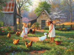 Evening at Grandma's 500 piece jigsaw puzzle box
