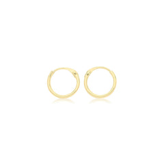 9CT YEL GOLD SLEEPERS