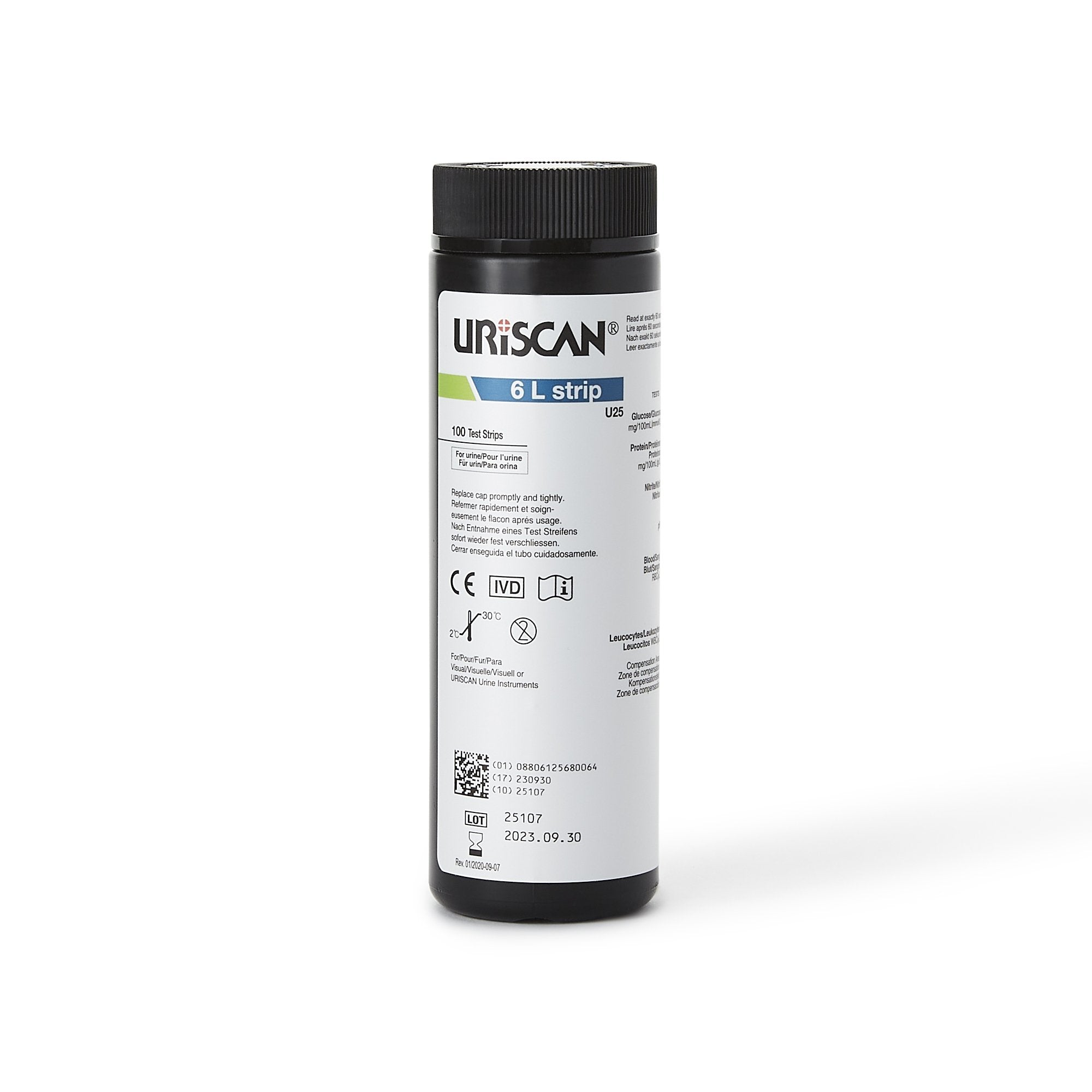 URISCAN Urine Reagent Strip, 1 Bottle () - Img 3