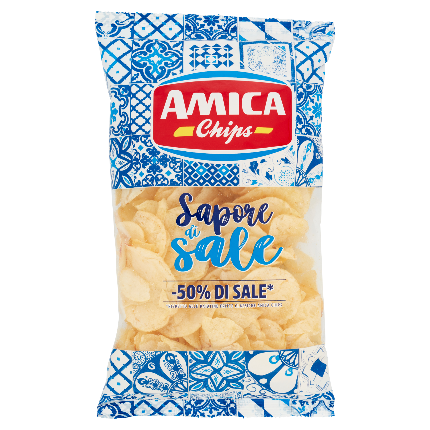 AMICA CHIPS SAPORE DI SALE 175g (12 in a box)available from our italian retail store