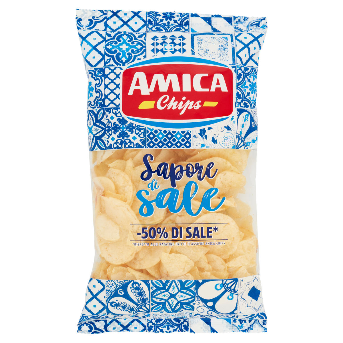 AMICA CHIPS SAPORE DI SALE 175g (12 in a box)available from our italian retail store