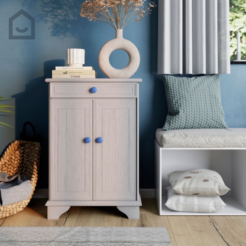 GoodHome Reno mat hvid møbelrenoveringsmaling 125 ml
