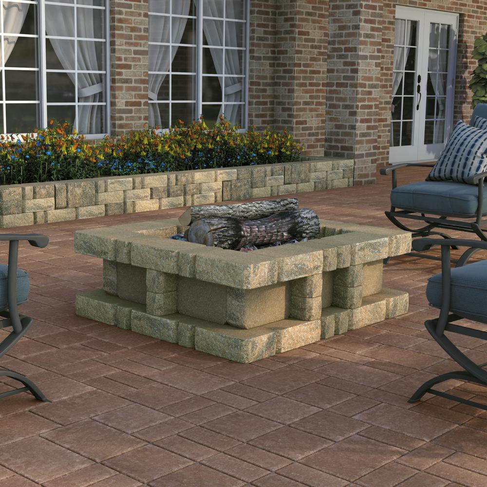 Pavestone SplitRock 10.5 in. x 3.5 in. x 4 in. Palomino Concrete Edger (168 Pcs. / 147 Lin. ft. / Pallet) - Super Arbor
