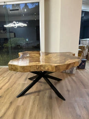 Mesa de comedor de parota