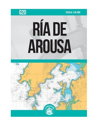 RÍA DE AROUSA . CARTA NAÚTICA