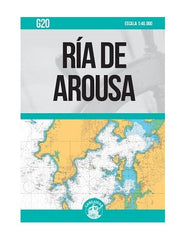 RÍA DE AROUSA . CARTA NAÚTICA