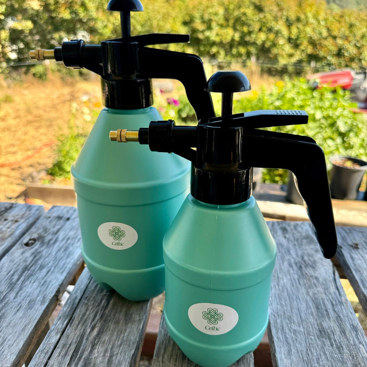 Garden Sprayer - Mister for Plants (.5 + .25 Gallon) Set of 2 - The Celtic Farm