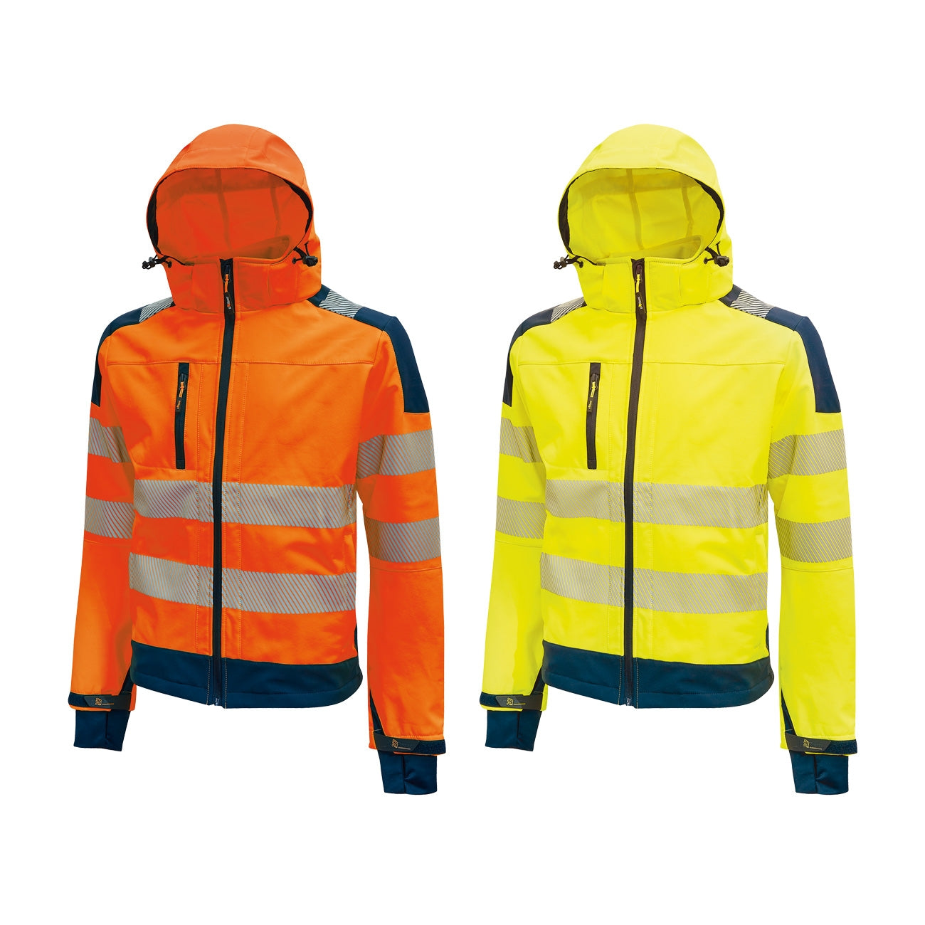 Giacca softshell U-Power Miky alta visibilità