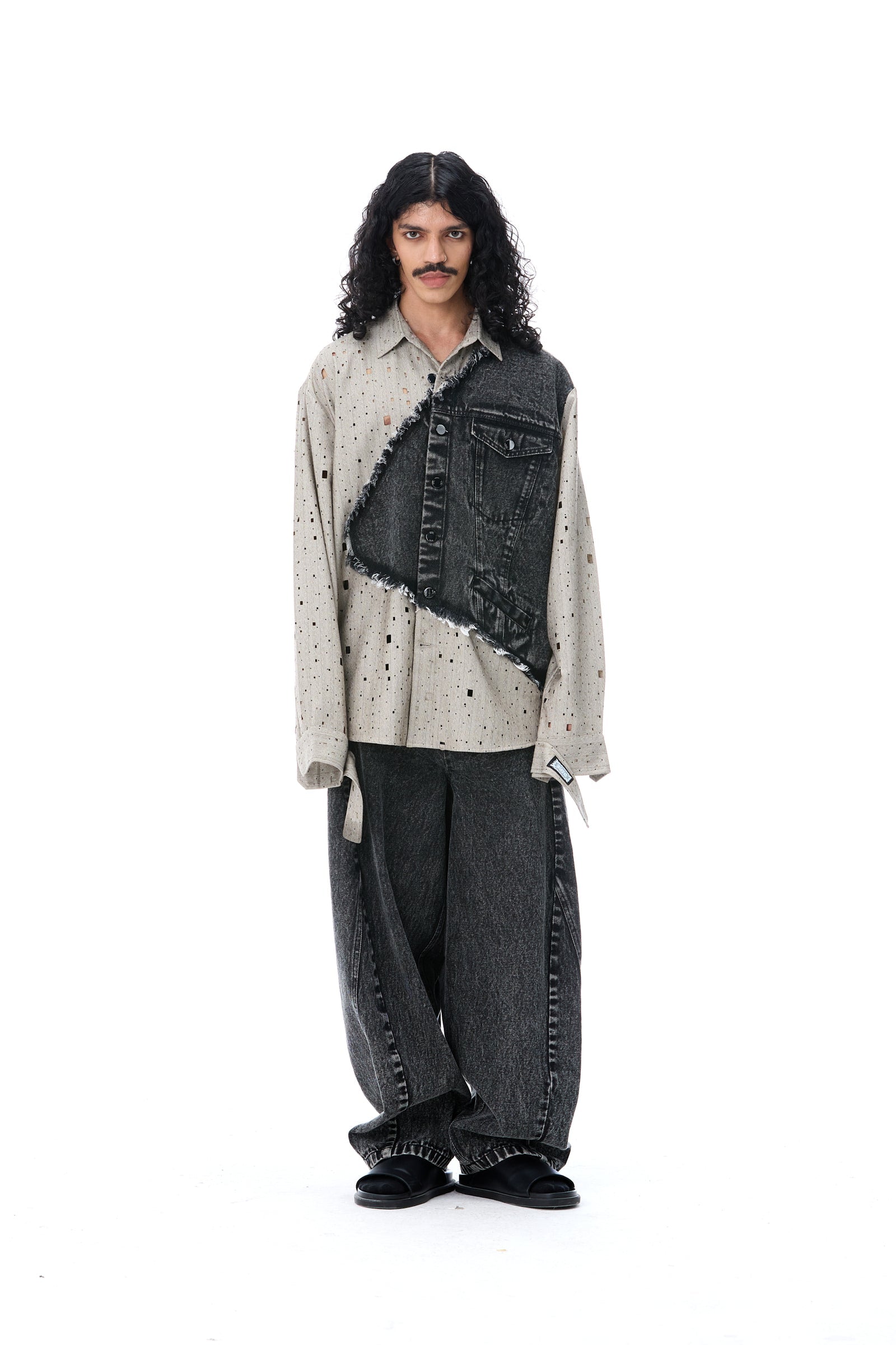GLITCHMARK' SHIRT - Kanika Goyal Label