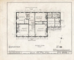 Blueprint HABS NJ,18-BOUB.V,2- (Sheet 3 of 14) - Philip Van Horn House, Somerset Avenue, Bound Brook, Somerset County, NJ
