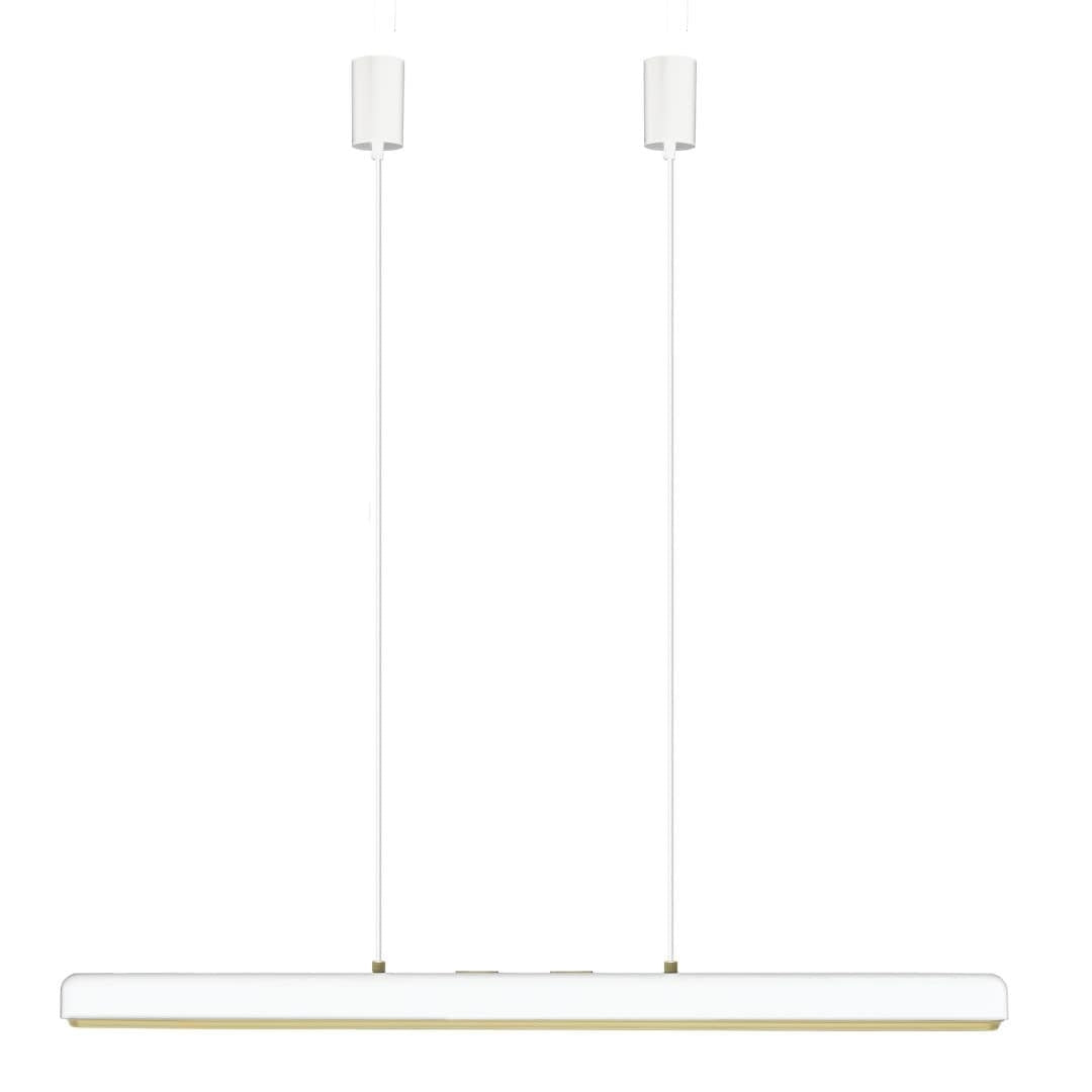 Produktbillede af Hazel Branch Langbordspendel Hvid/brass Umage i premium kvalitet