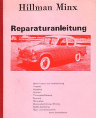 Hillman Minx Mark Reparaturanleitung - gedrucktes Buch zum Bestpreis! - verwuester.net