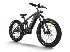 HIMIWAY Cobra PRO 1000 w Step Over Ebike 26x4.8 Fat Electric Fat Tire Mountain eBike - Mountain eBike - HIMIW|MOUNT|BLACK|0175 eBike Super Shop