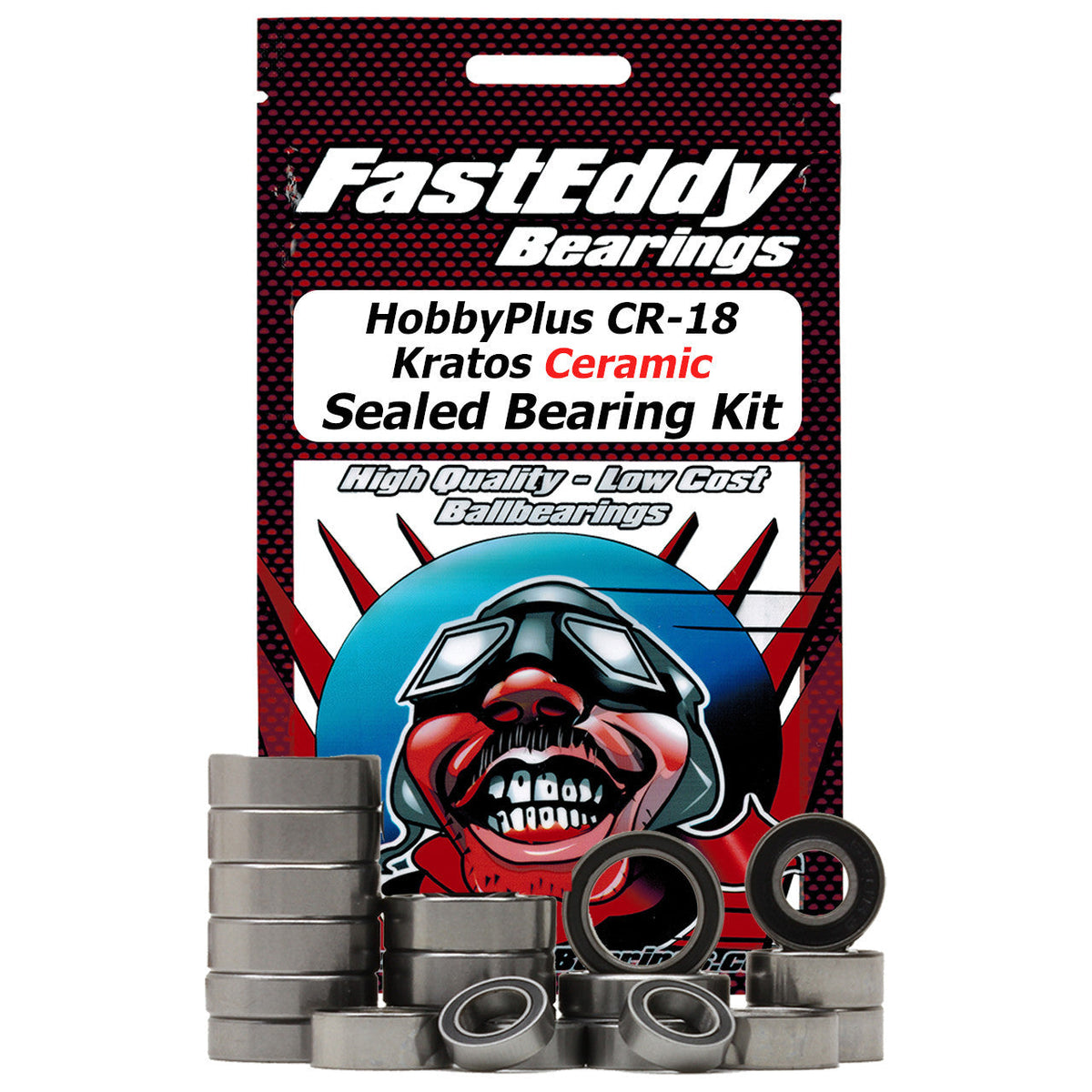 HobbyPlus CR-18 Kratos Ceramic Sealed Bearing Kit