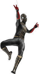 HOTMMS604 Spider-Man: No Way Home - Spider-Man Black & Gold Suit 1:6 Scale 12" Action Figure - Hot Toys - Titan Pop Culture
