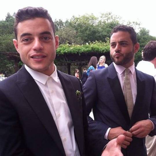 Rami Malek and his equally smoking twin Sami. : r/LadyBoners