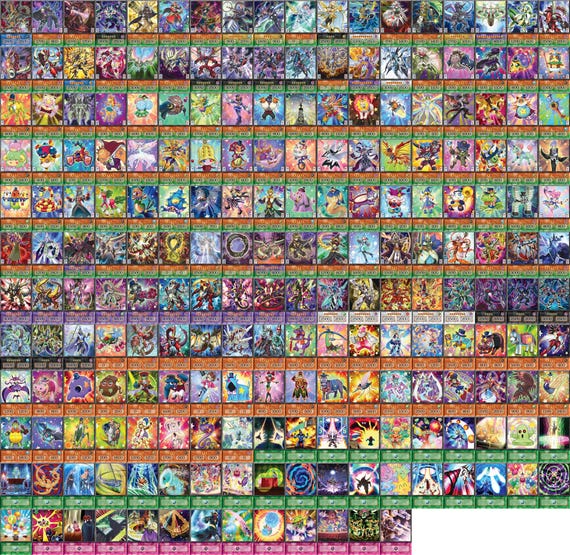 Yuya Deck (210 Cards +36 Rare) +deckbox & Playmat Anime Orica