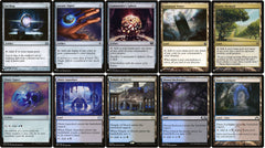 DIMIR Commander Deck Builder Starter Pack Kit Blue/Black MANA Lands Artifacts