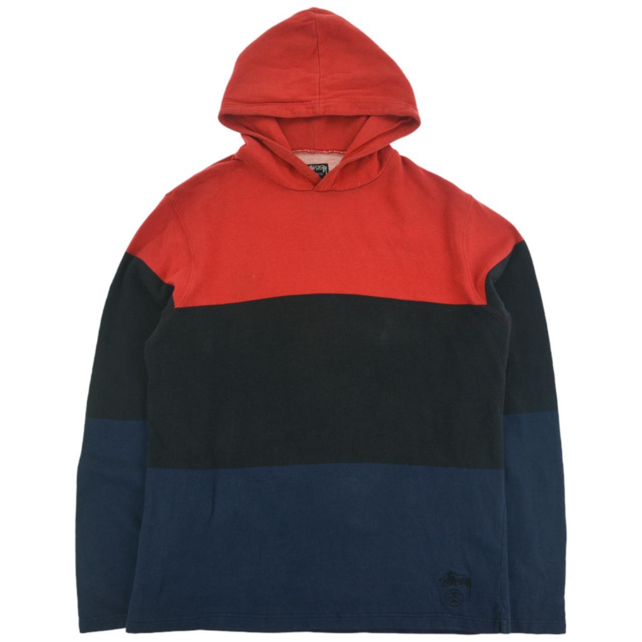 Vintage Stussy Striped Hoodie Size M | Medium, Multicoloured
