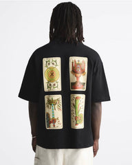 ZARA TAROT © NAIPES HERACLIO FOURNIER T-SHIRT IN BLACK