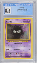 Pokemon - Gastly - Evolutions 2016  CGC 8.5 Vintage Trading Card Singles Pokemon