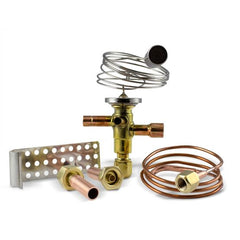 Emerson TXV+CONNECT 5TR-410A 5 Ton ODF TXV with Adjustable Superheat for R-410A plus Chatleff and Aeroquip Adapters (KT - 30038-7 Parts Kit)
